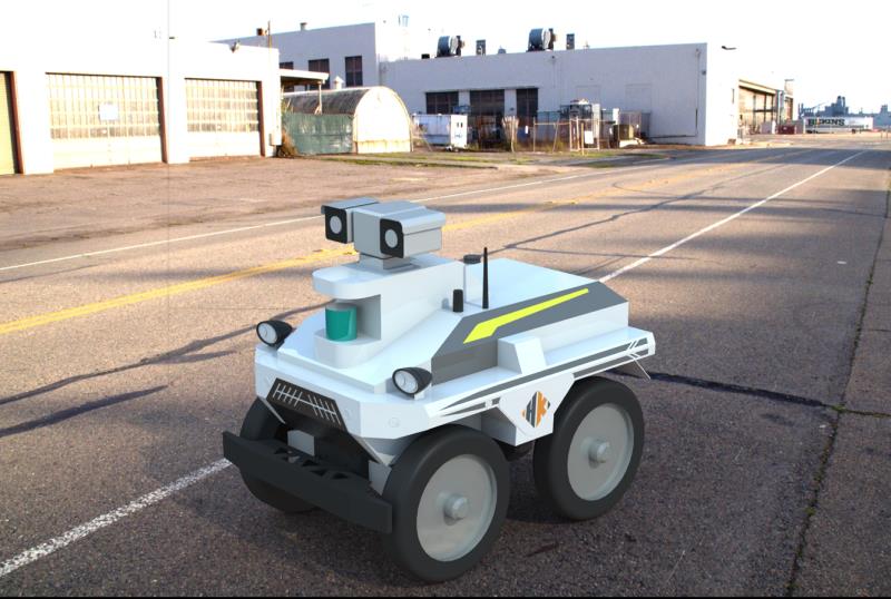 PATROL-ROBOT-MF300智能轮式巡检机器人